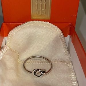 Heart knot ring James Avery size 9
